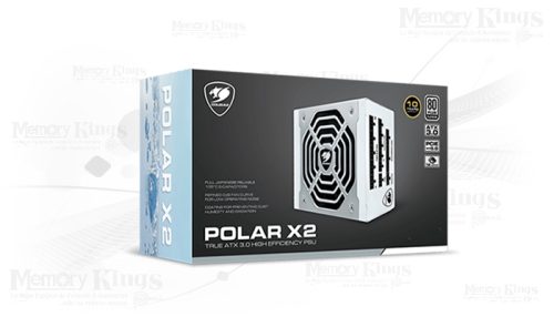 FUENTE 1200W 80plus PLATINUM COUGAR POLAR X2