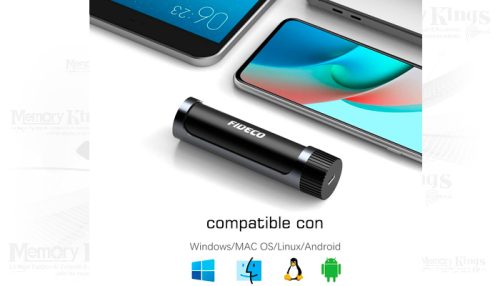 CASE USB-C a SSD M.2 FIDECO M219 RGB