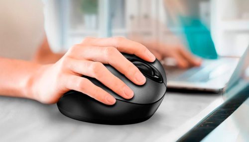 MOUSE GENIUS ERGO 8300S VERTICAL BLACK WIRELESS