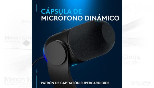 MICROFONO BLUE YETI GX RGB USB BLACK