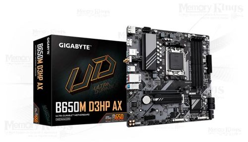 PLACA AM5 GIGABYTE B650M D3HP AX WIFI D5 mATX