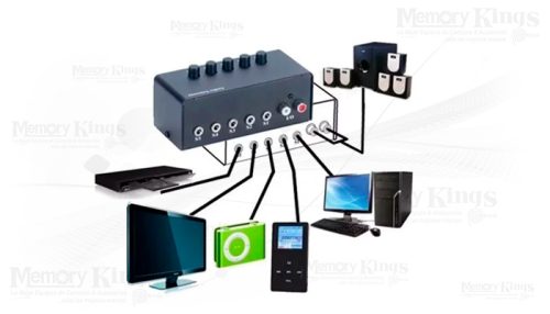 CONMUTADOR DE AUDIO GENIUS SWITCHING BOX