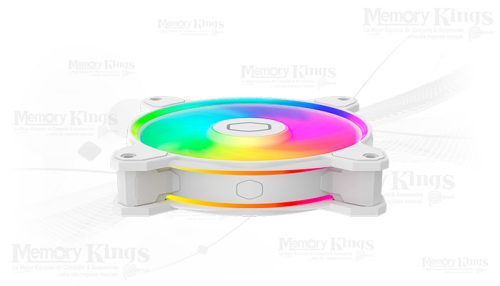 COOLER CASE 120MM COOLER MASTER MF120 HALO 2 WHITE