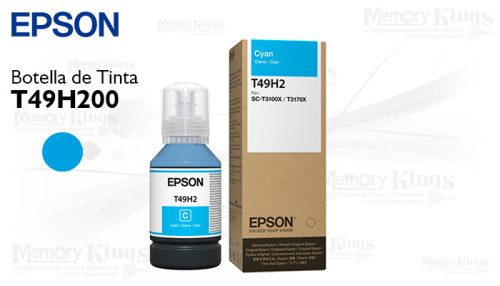Botella de TINTA EPSON T49H200 Cian