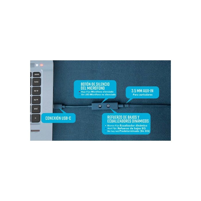 Tarjeta de sonido Creative USB-C Sound Blaster Play! 4, portátil y de alta calidad, excelente rendimiento