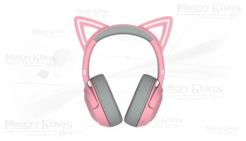 AURICULAR Gaming RAZER KRAKEN KITTY V2 BT PINK Bluetooth