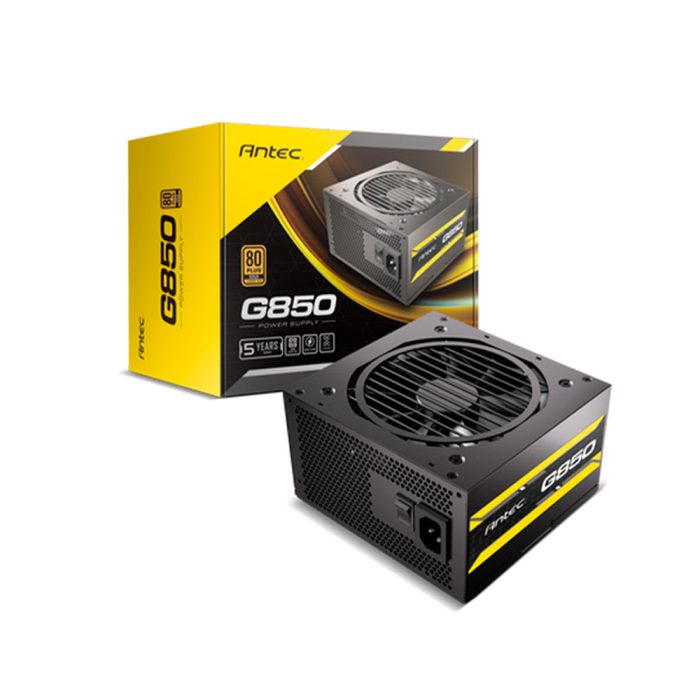 Fuente de poder Antec Atom G850 850W 80 Plus Gold, alta eficiencia y rendimiento superior