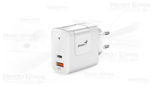 CARGADOR DE PARED GENIUS 65W WHITE
