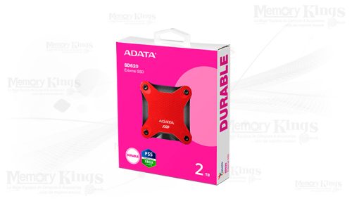 UNIDAD SSD USB 2TB ADATA SD620 RED PC|PS|XB