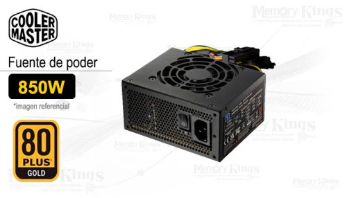 CASE Mini Tower 850W 80plus GOLD COOLER MASTER NCORE 100 MAX Mini ITX (4in1) GOLD