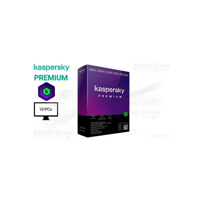 Kaspersky Premium Edition, para unos 10 dispositivos, Licencia de 1 año