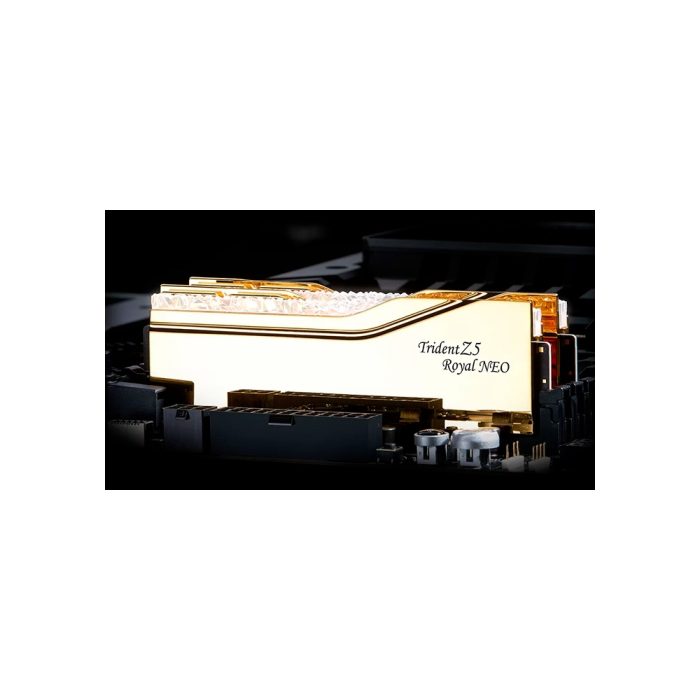 Memoria RAM DDR5 G.Skill Trident Z5 Royal Neo, 32GB (2x16GB), 6400MHz, CL30, AMD Expo Gold