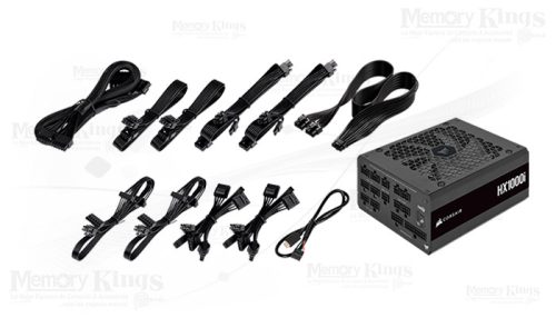 FUENTE 1000W 80plus PLATINUM CORSAIR HX1000i FM