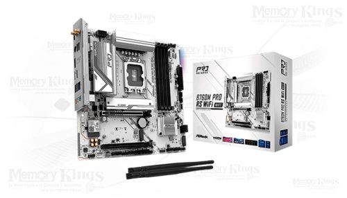 PLACA ASROCK B760M PRO RS WIFI WHITE D5 1700 mATX