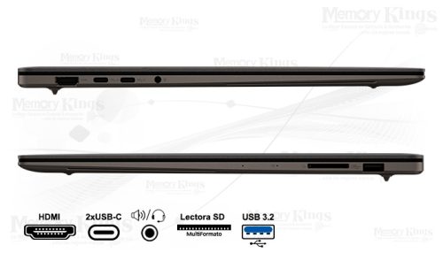 LAPTOP Ryzen AI 9 HX 370 ASUS Zenbook S 16 UM5606WA-RJ230W 32|S1TB |16" grafica AMD Radeon 890M, WIN11