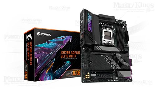 PLACA AM5 GIGABYTE X870E AORUS ELITE WIFI7 ATX