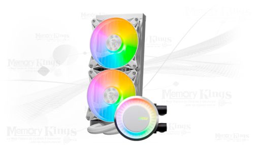 COOLER CPU Liquid 240 MSI MAG CORELIQUID E240 WHITE