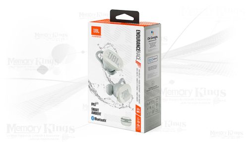 AURICULAR JBL ENDURANCE RACE TWS BLUETOOTH WHITE