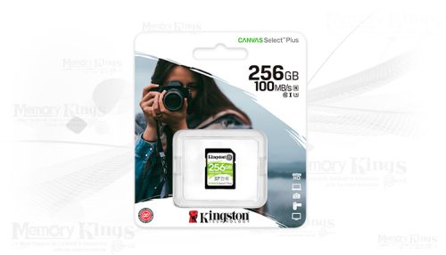 MEMORIA SD 256GB KINGSTON CANVAS SELECT PLUS