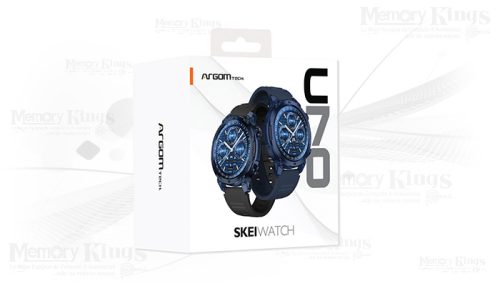 RELOJ SMART ARGOMTECH SKEI WATCH C70BL 2 correas