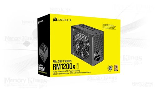 FUENTE 1200W 80plus GOLD CORSAIR RM1200x SHIFT FM
