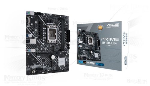 PLACA ASUS PRIME H610M-E D4-CSM D4 1700 mATX