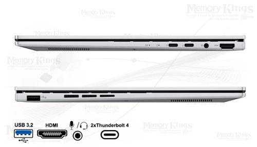 LAPTOP Core Ultra 7 155H ASUS Zenbook 14 OLED UX3405MA-QD019W 16|1TB|14" Grafica Intel Arc, WIN-11