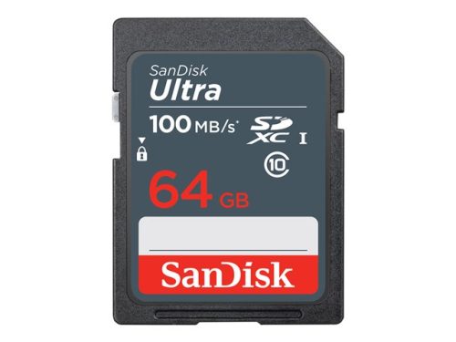 SanDisk Ultra - Tarjeta de memoria flash - 64 GB - Class 10 - SDXC UHS-I