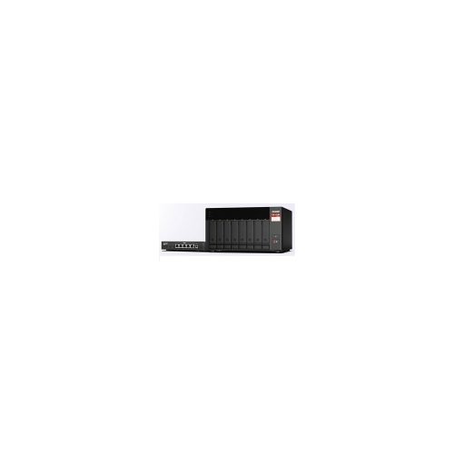TS-873A-SW5T-US - QNAP Desktop 8-bay NAS/iSCSI IP-SAN with QSW-1105-5T 2.5GbE x 5 ports unmanaged switch