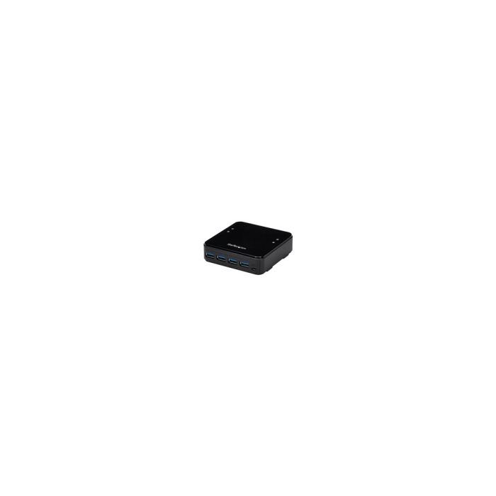 Conmutador USB 3.0 StarTech.com 4x4 para compartir 8 dispositivos periféricos - Hub SuperSpeed