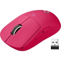 Logitech G PRO X SUPERLIGHT - Ratón - óptico - 5 botones - inalámbrico - 2.4 GHz - receptor USB de Logitech LIGHTSPEED