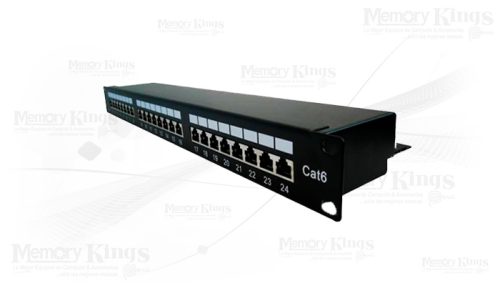 PATCH PANEL CAT-6 24-PUERTOS DIXON Tipo 110