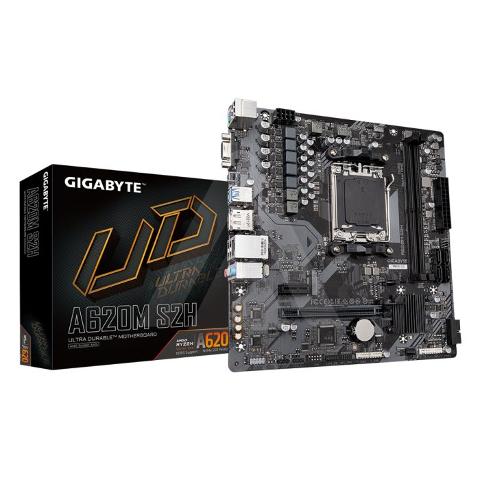 AM5 GIGABYTE MICRO-ATX A620M S2H AMD A620