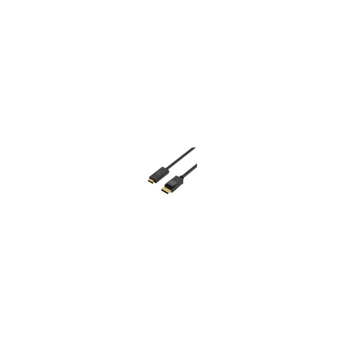 Cable DisplayPort a HDMI de 3 m - Xtech en color negro, alta calidad y compatible con múltiples dispositivos