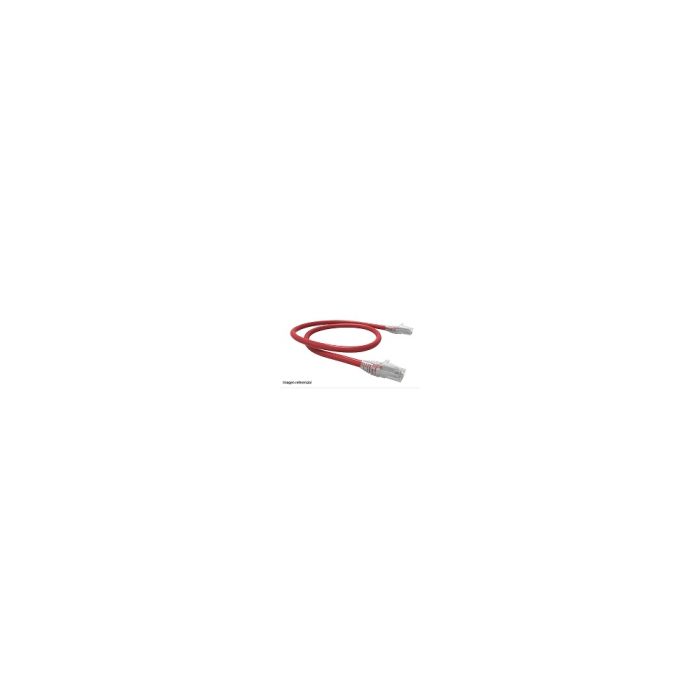Cable de parche Furukawa 1.5 m rojo, alta calidad, ideal para redes y conexiones rápidas