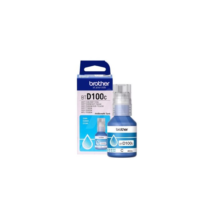 TINTA BROTHER CYAN- T230/T430W/T530DW/T730DW/T930DW