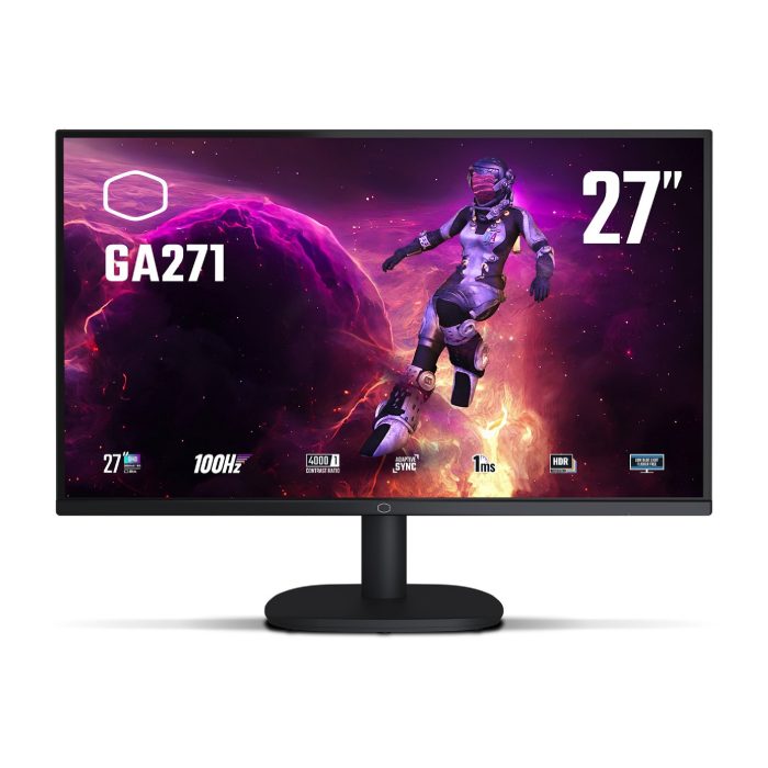 MONITOR COOLER MASTER  CMI-GA271 27 WQHD 100HZ VA W/O CORD MONITOR 27"