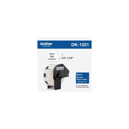 CINTA BROTHER PARA QL-710 / QL-710W / QL-1060N DE 23 MM. X 23 MM.