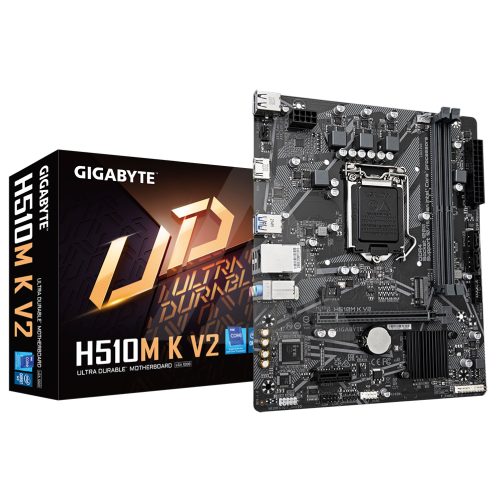 LGA 1200 GIGABYTE H510M-K-V2 DDR4 3200MHZ 64GB HDMI PCIE 3.0