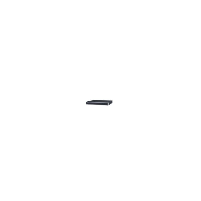 Hikvision NVR 8 canales DS-7608NI-Q2/8P, compacto 1U para montaje en bastidor, conexión en red