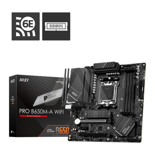 LGA 1700  INTEL MSI MAG B760M MORTAR WIFI 4 DDR5 192 GB HDMI DP M-ATX