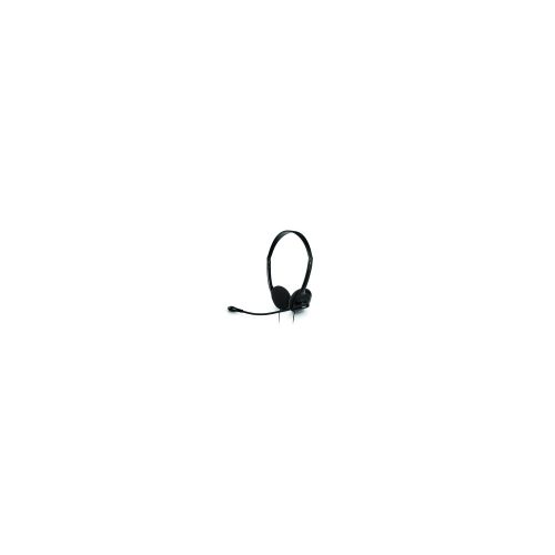 Xtech - Headset - Over-the-ear - Wired - Microphone – Black-Connection type: Two 3.5mm plugs for mic and audio