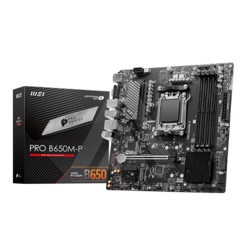MB MSI-AMD PRO B650M-P DDR5 256GB 722MHZ 2X M.2 HDMI DP VGA