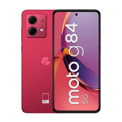Motorola G84 - Cellular phone - Android - 256 GB - Magenta - Touch - XT2347-1