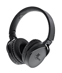 Xtech - XTH-620 - Auriculares con micrófono - Las cá­psulas se giran para llevar el audífono plano sobre los hombros