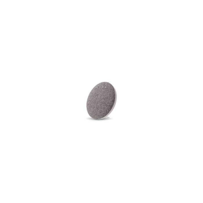 Parlantes inalámbricos Xtech XTS-620 Zeppelin en gris con micrófono integrado - Sonido potente y portátil