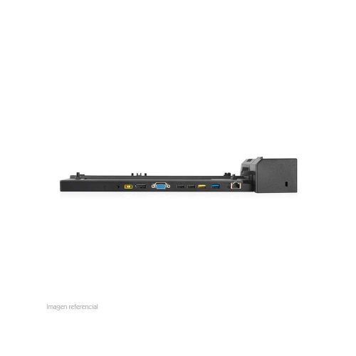 Estación de acoplamiento Lenovo 40AG0090US, VGA / DP / DVI-D/ USB / 3.5MM / LAN.