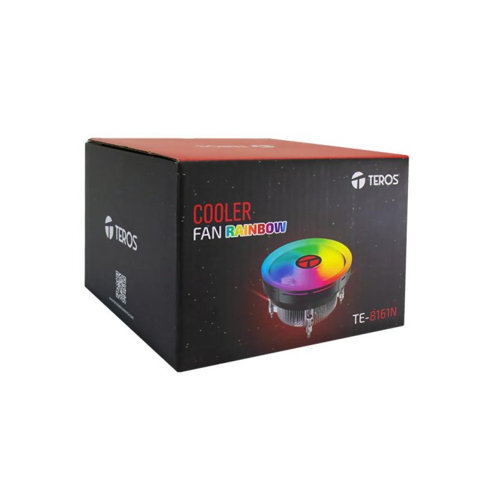 Cooler para procesador TEROS TE-8161N, Intel, TDP 90W Máx, aire