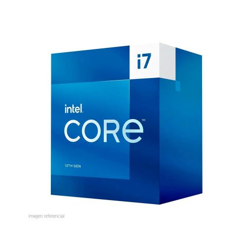 Procesador Intel Core i7-13700 2.10/5.20GHz 30MB SmartCaché LGA1700, 65W, Intel 7(10nm)