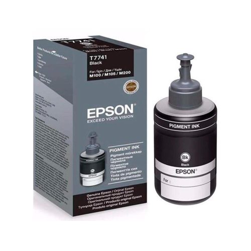 Botella de tinta Epson 774 (T774120), 140ml, tinta negra
